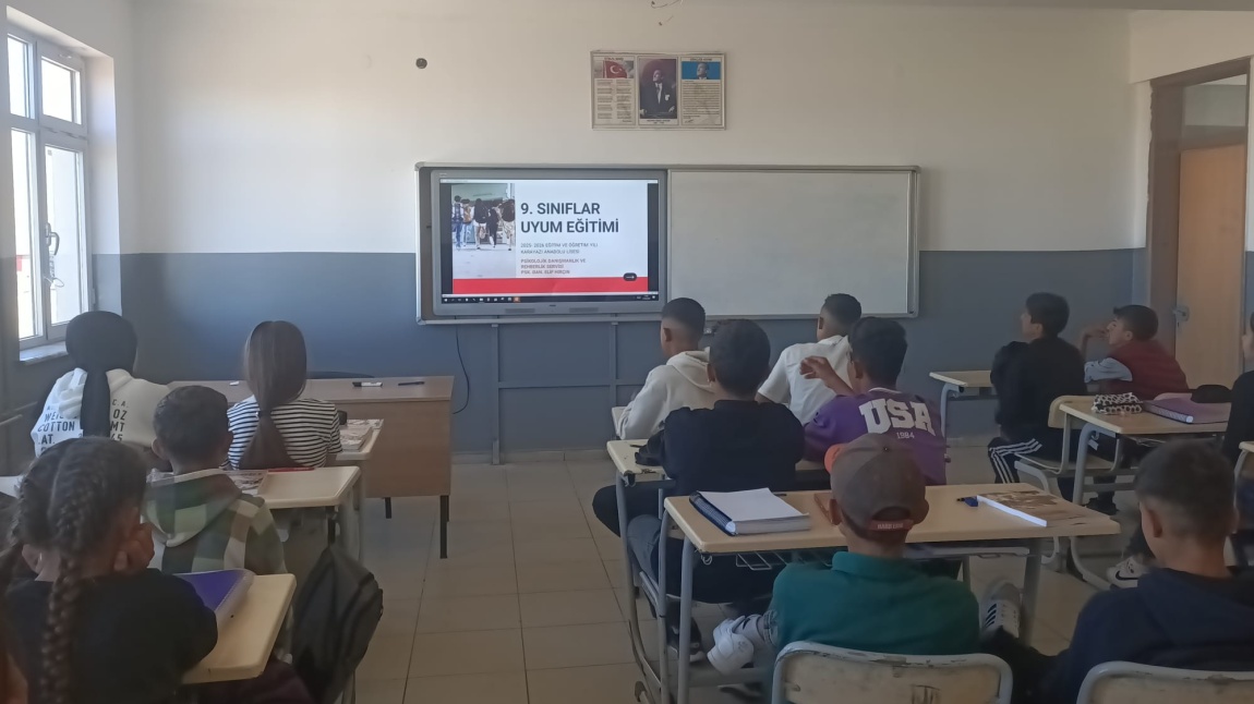 9. SINIF ÖĞRENCİLERİNE YÖNELİK ORYANTASYON VE UYUM EĞİTİMİ